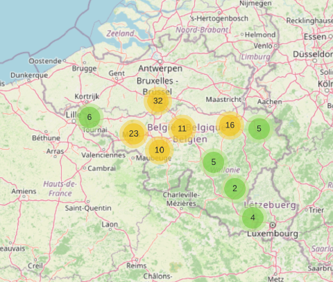 Centres de dialyse en Belgique